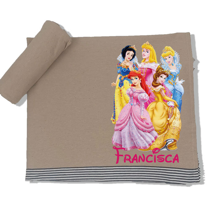 Toalha de Praia Princesas